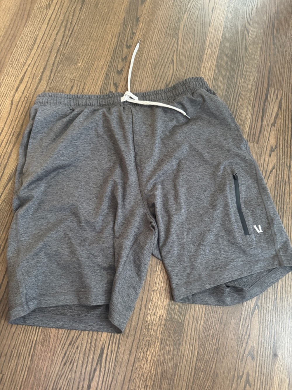 Vuori Men's Athletic Shorts 4 Pack - Black, Navy, Gray, Light Gray - Picture 5 of 13